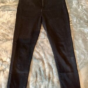 Express Classic Black SuperSoft Knit Skinny Jeans